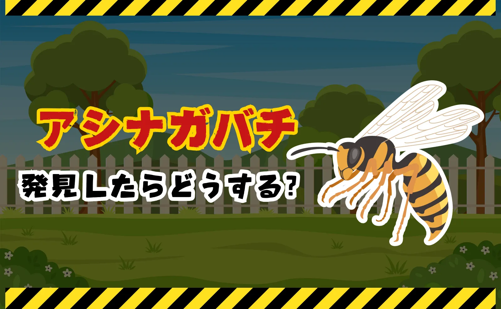 アシナガバチを発見したら？最適な駆除方法と時期、費用を徹底解説！