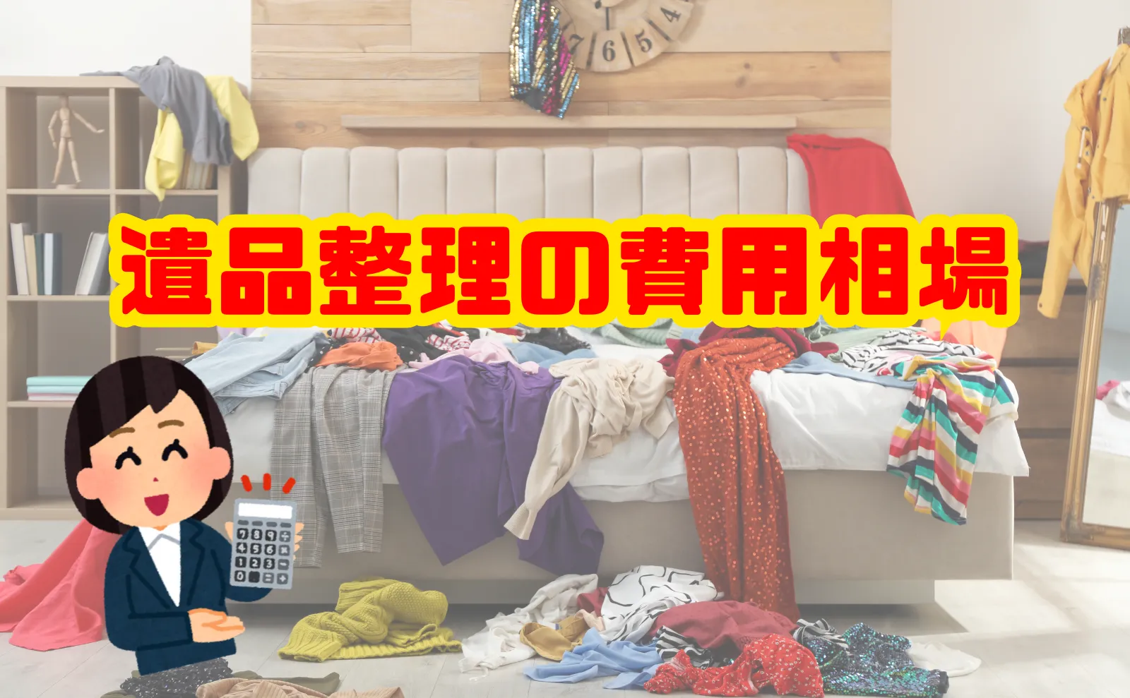 【徹底解説】遺品整理の費用相場と料金を安く抑える方法