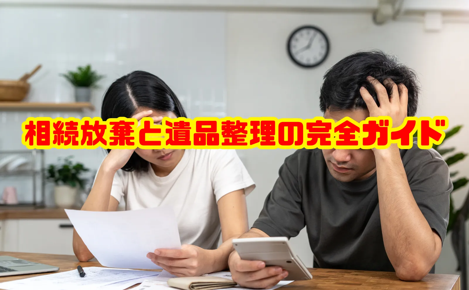 相続放棄と遺品整理の完全ガイド～法的注意点と正しい手続き～