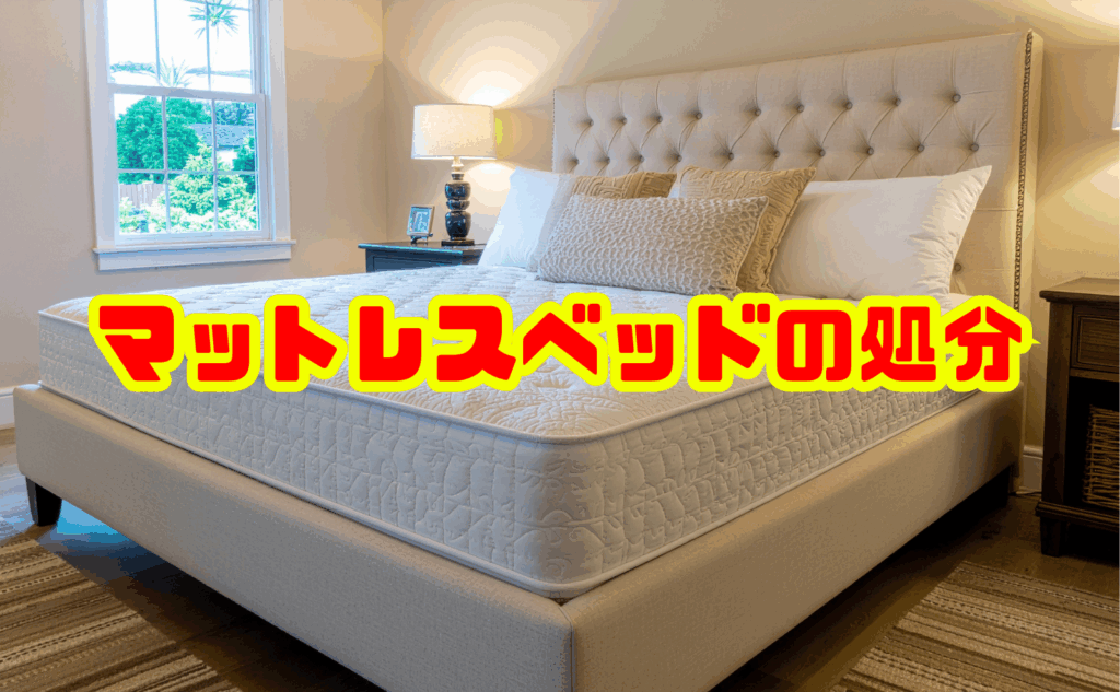 マットレスベッドの処分方法を徹底解説！最適な手段と費用・注意点まとめ