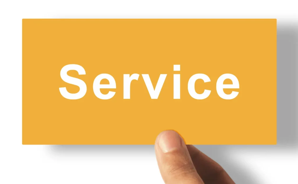 不用品回収の料金パックに含まれるサービス