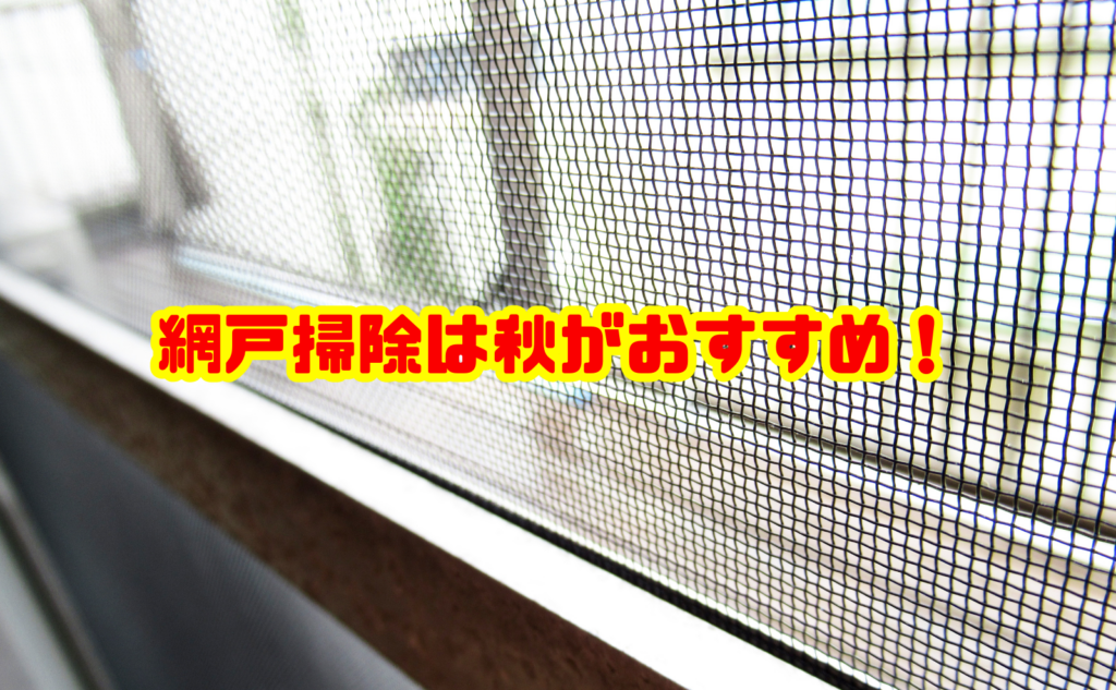 網戸掃除は秋がおすすめ!汚れを落とす方法と冬前のお手入れを解説